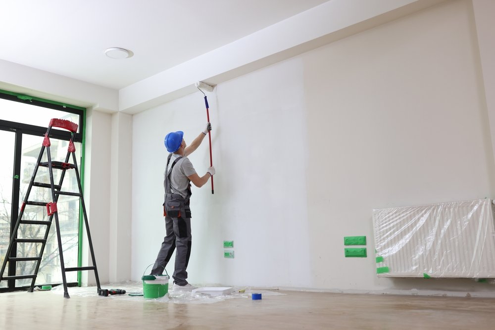 Dit is het resultaat van scanbehang laten aanbrengen in je nieuwbouwwoning in Zwolle.