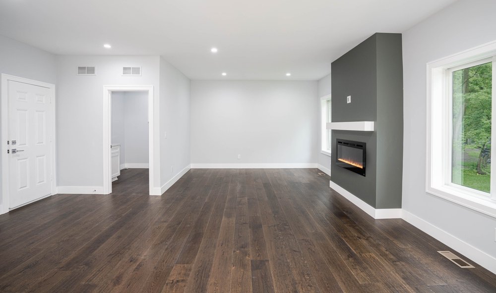 Dit is het resultaat van glasvezelbehang laten aanbrengen in je nieuwbouwwoning in Zwolle.